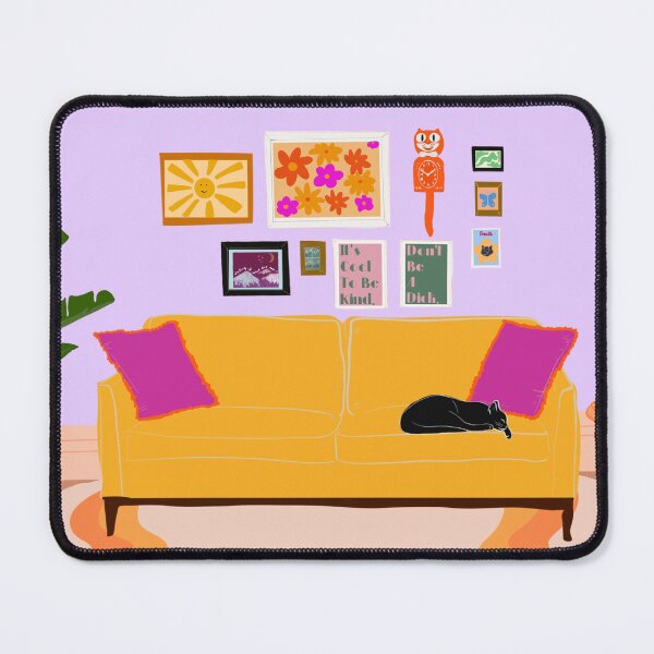 Item preview, Groovy Cat Nap designed and sold by OddPeach.