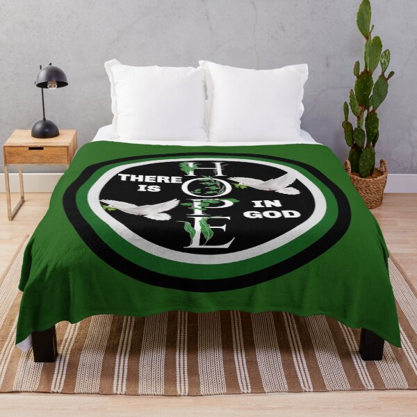 Vista previa del artículo con la obra «Hay esperanza (verde y negro)», diseñado y vendido por Flavaprints4u.