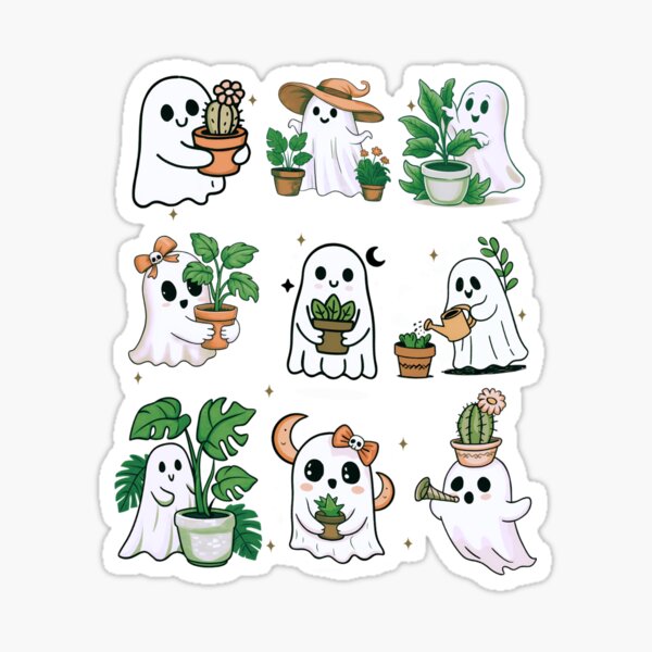 Artikel-Vorschau von Ghost Plant Lady - Lustige Gartenarbeit, designt und verkauft von GroovyFusion.