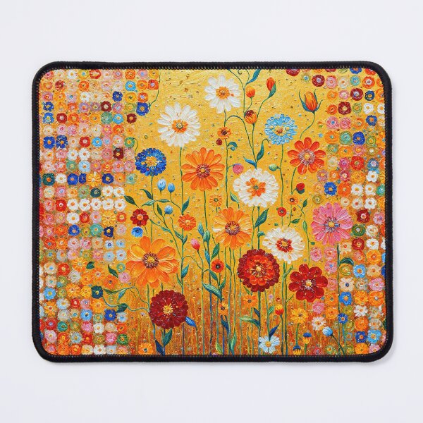 Item preview, Gustav Klimt Flowers designed and sold by maniacfitness.