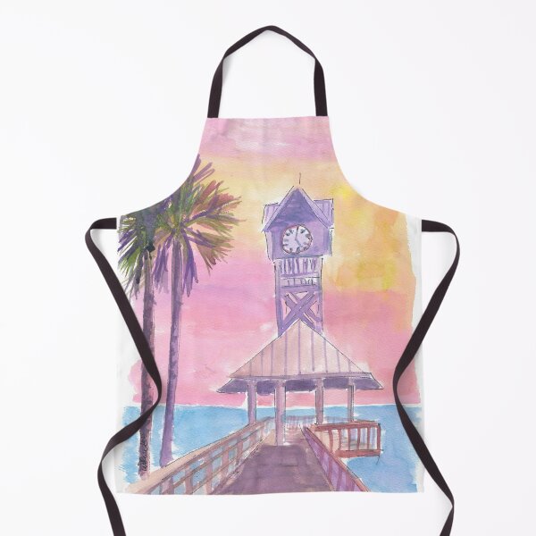 Aperçu de l'œuvre Sunset Pier Serenity à Fort Walton Beach en Floride créée et vendue par artshop77.