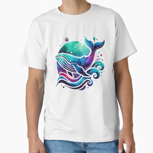 Artikel-Vorschau von Aquarell Wal Tasse - Ocean Art Design - Serene Kaffeetasse, designt und verkauft von MotiveKids.