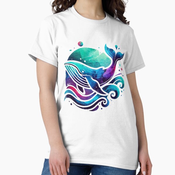 Artikel-Vorschau von Aquarell Wal Tasse - Ocean Art Design - Serene Kaffeetasse, designt und verkauft von MotiveKids.