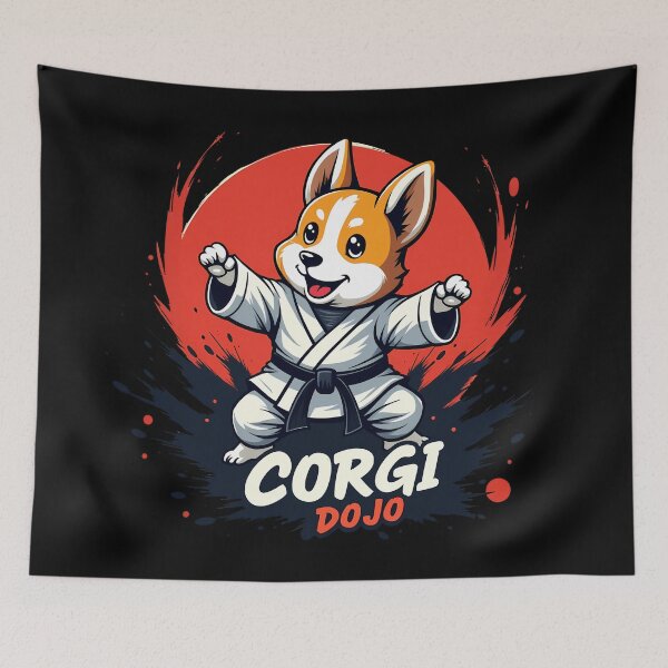 Item preview, Corgi Dojo designed and sold by zoughlal.