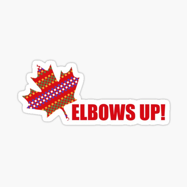 Item preview, Elbows up Canada designed and sold by mixedmoodz.