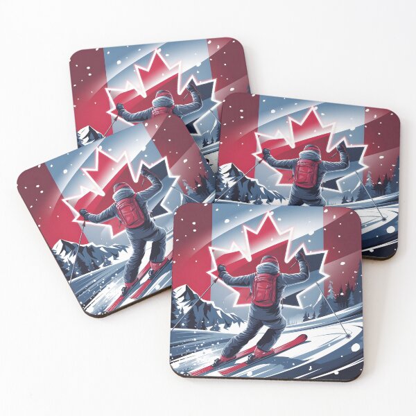 Item preview, Elbows Up Canada - Canada - Skiing - Hockey designed and sold by Zibis09.