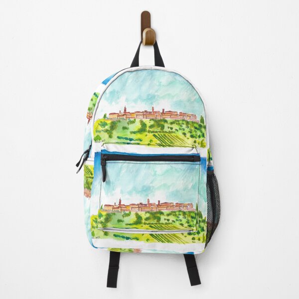 Item preview, Torrita di Siena’s Rolling Hills and Historic Skyline designed and sold by artshop77.