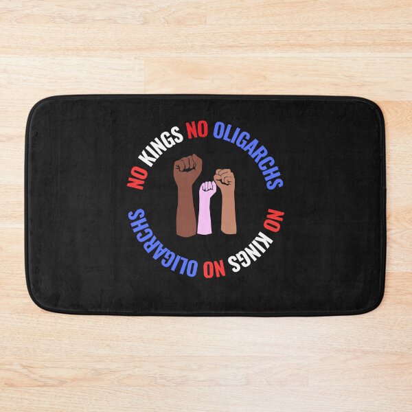 Item preview, no kings no oligarchs designed and sold by TEEJAMBOREE.