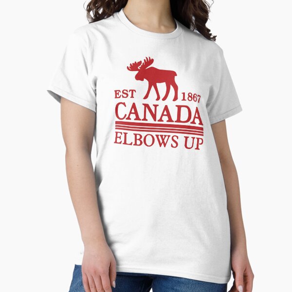 Vista previa del artículo con la obra «Codos arriba Canadá - EST. 1867 2», diseñado y vendido por ejnoodless.