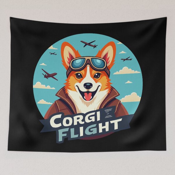 Item preview, Corgi Flight designed and sold by zoughlal.