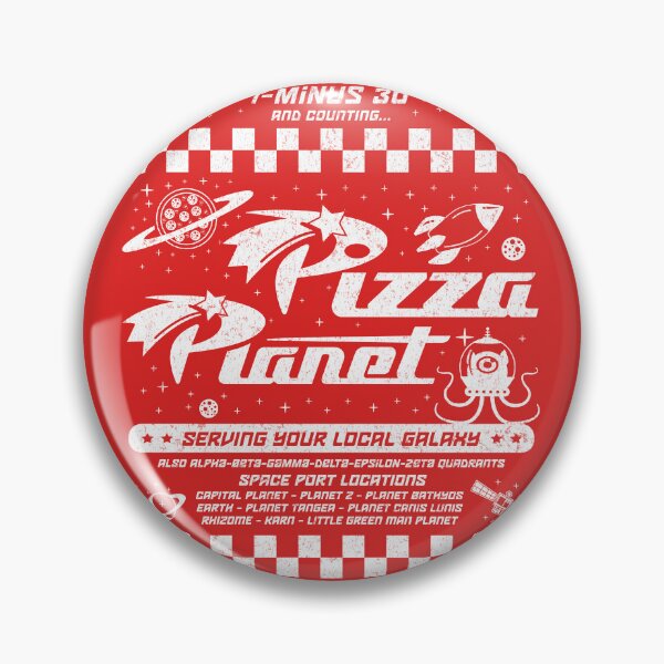 Item preview, Pizza Planet T-Minus 30 designed and sold by Candywrap Studio.