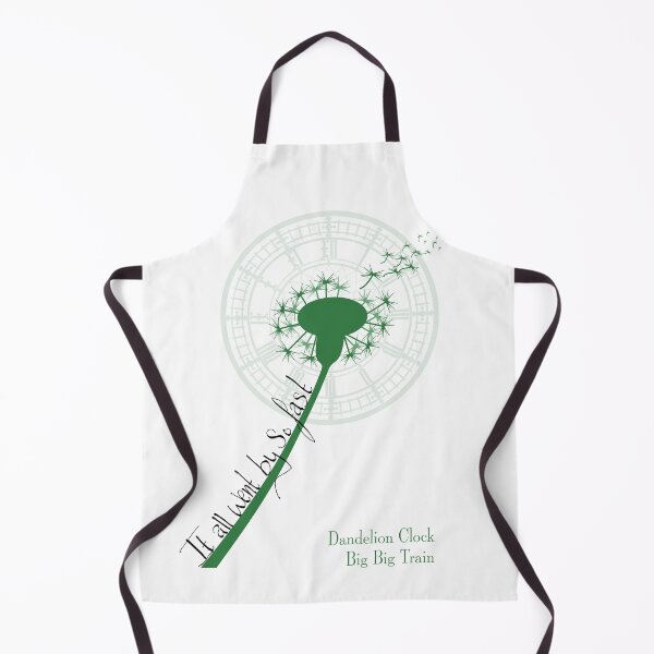 Item preview, Dandelion Clock - Big Big Train - All Went By (Black Text) designed and sold by DescribeThePath.