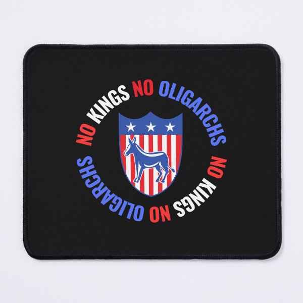 Item preview, no kings no oligarchs designed and sold by TEEJAMBOREE.