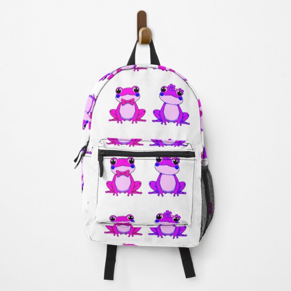 Item preview, Purple Mrs. Frog and Ms. Frog Art - Sticker Set of Two designed and sold by Earth Nature Creations.