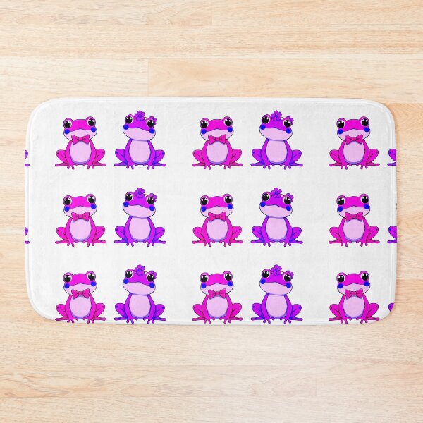 Item preview, Purple Mrs. Frog and Ms. Frog Art - Sticker Set of Two designed and sold by Earth Nature Creations.