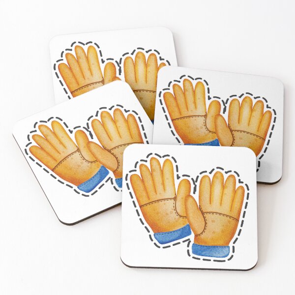 Item preview, Work Gloves - Watercolor Sticker Art designed and sold by Pichitsak1415.