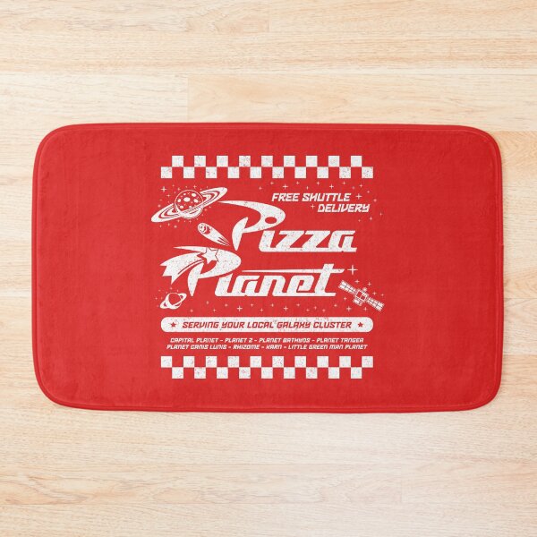 Item preview, Pizza Planet Free Shuttle Delivery designed and sold by Candywrap Studio.