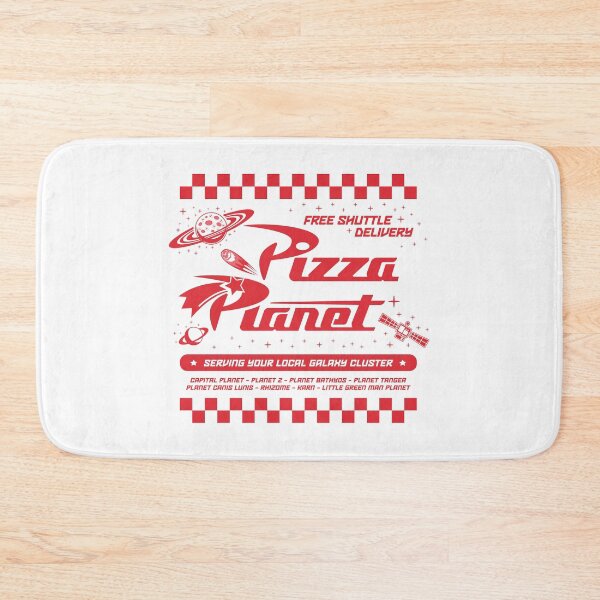 Item preview, Pizza Planet Free Shuttle Delivery designed and sold by Candywrap Studio.