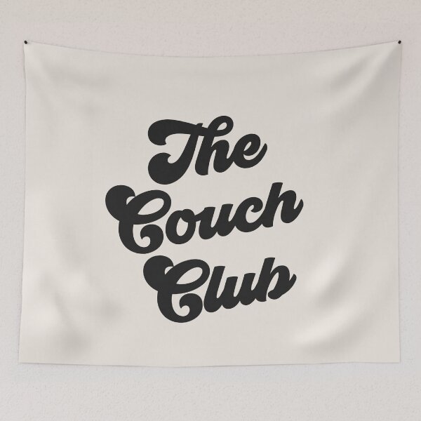 Item preview, The Couch Club Quote (Style 2) designed and sold by Paigaam.