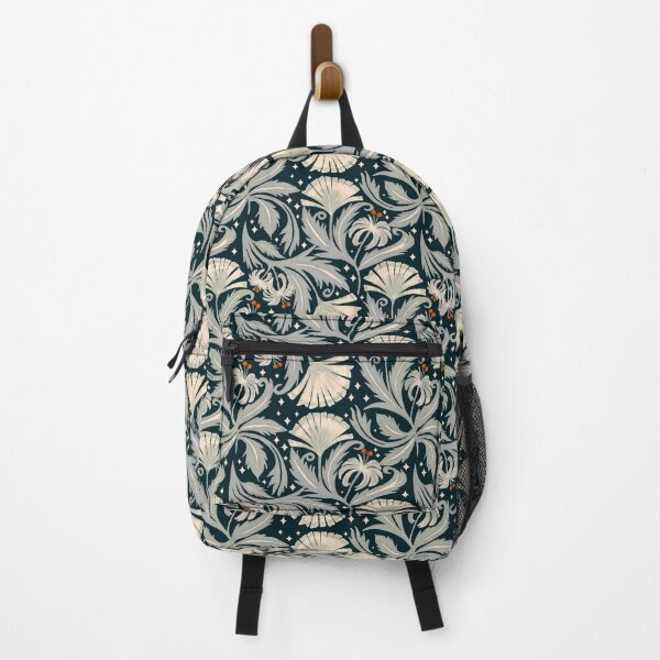 Item preview, Vintage Botanica Midnight Black - Heritage Revival Floral designed and sold by susycosta.