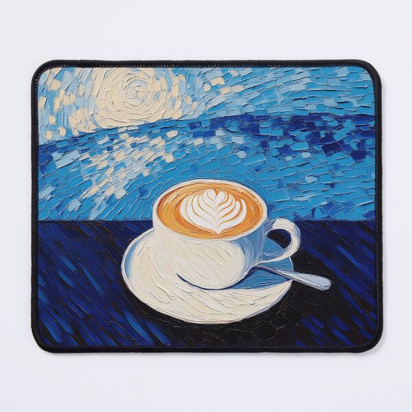 Item preview, Cappuccino | Post-impressionist painting style designed and sold by ComicsFactory.