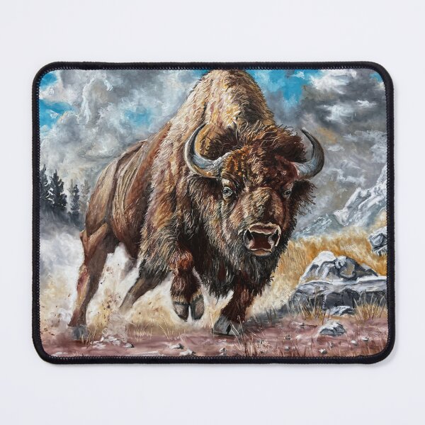 Item preview, Running Bison designed and sold by Daniel Eskridge.