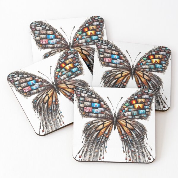 Item preview, Digital Metamorphosis: The Butterfly of Infinite Stories designed and sold by AbstractAnom.