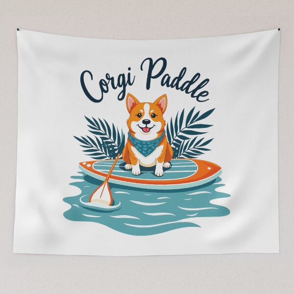 Item preview, Corgi Paddle designed and sold by zoughlal.