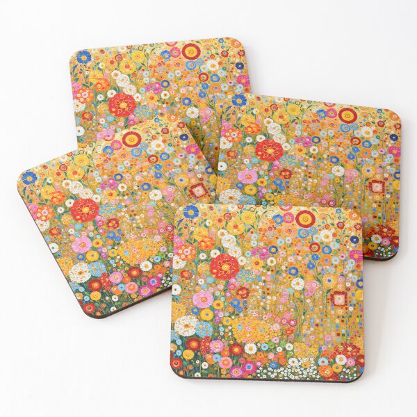 Item preview, Gustav Klimt Flowers designed and sold by maniacfitness.
