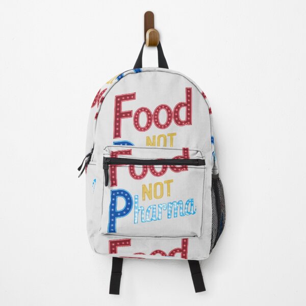 Item preview, Food Not Pharma – Let Food Be Thy Medicine! designed and sold by Vivid Art Zone.