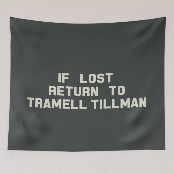 Artikelvorschau, If Lost Return to Tramell Tillman Tee entworfen und verkauft von deluluhaze.