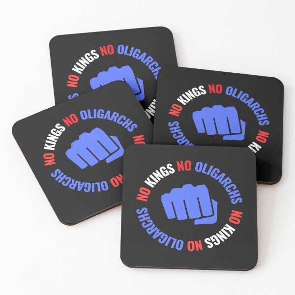 Item preview, no kings no oligarchs designed and sold by TEEJAMBOREE.