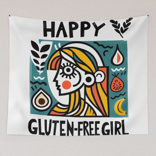 Item preview, Gluten Free Girl | Funny Celiac Awareness | Healthy Living designed and sold by OzzFrequency.