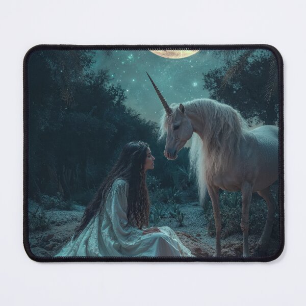 Item preview, Moonlit Whispers: The Unicorn's Secret designed and sold by LemurianPortals.