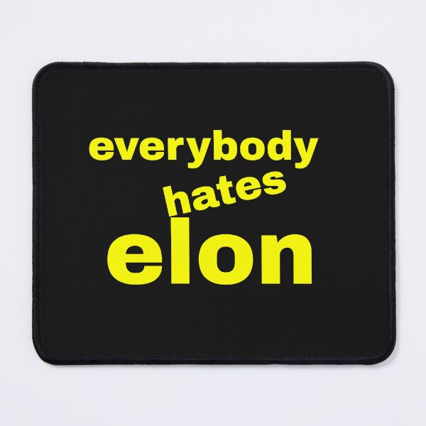 Item preview, everybody hates elon yellow designed and sold by KATKattalestv.