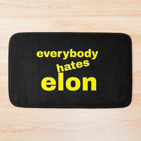 Item preview, everybody hates elon yellow designed and sold by KATKattalestv.