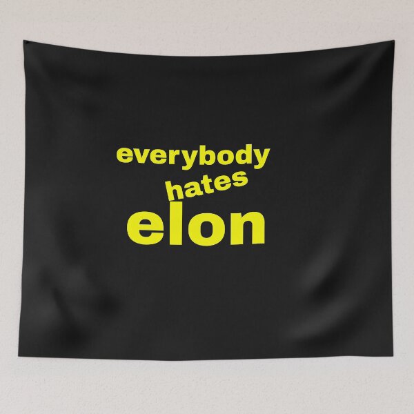 Item preview, everybody hates elon yellow designed and sold by KATKattalestv.