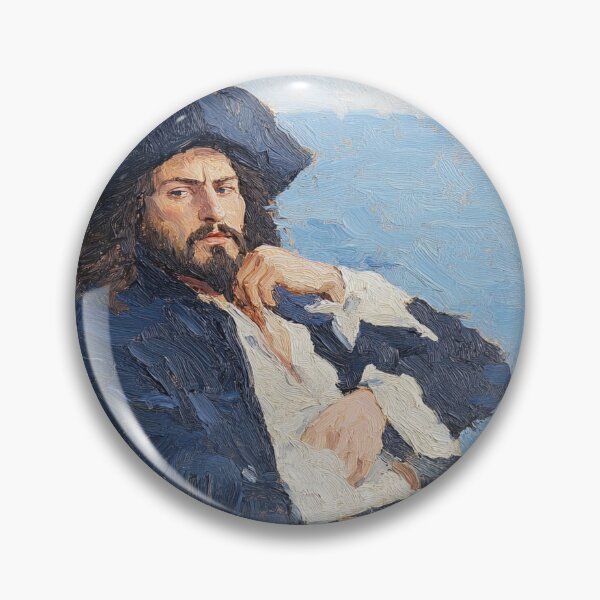 Item preview, Captain Henry Morgan | Post-impressionist painting style designed and sold by ComicsFactory.