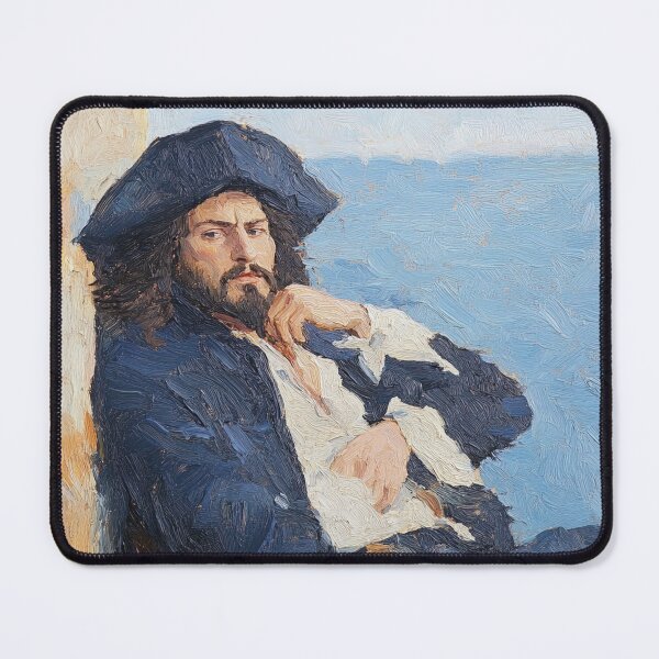 Item preview, Captain Henry Morgan | Post-impressionist painting style designed and sold by ComicsFactory.
