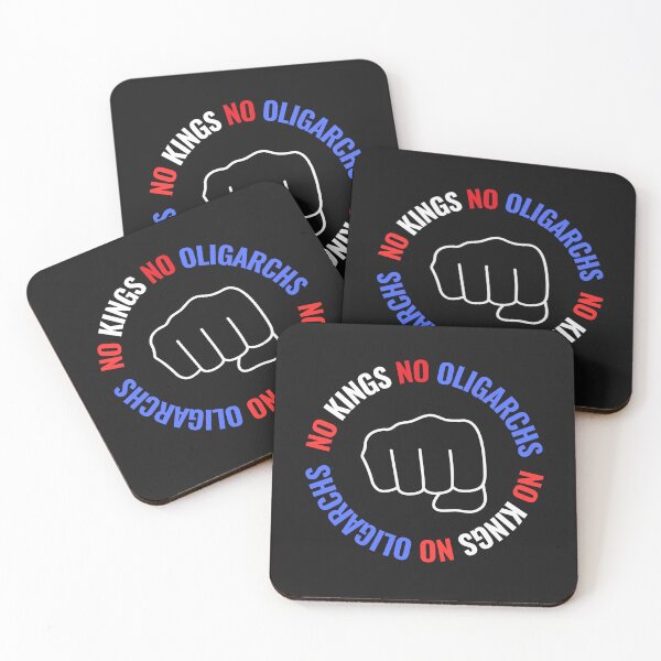 Item preview, no kings no oligarchs designed and sold by TEEJAMBOREE.