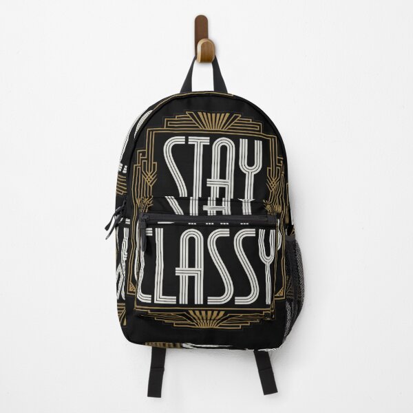 Item preview, “Stay Classy” elegant typography design designed and sold by Zineshopz.
