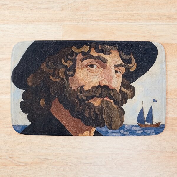Item preview, Captain William Kidd | Post-impressionist painting style designed and sold by ComicsFactory.