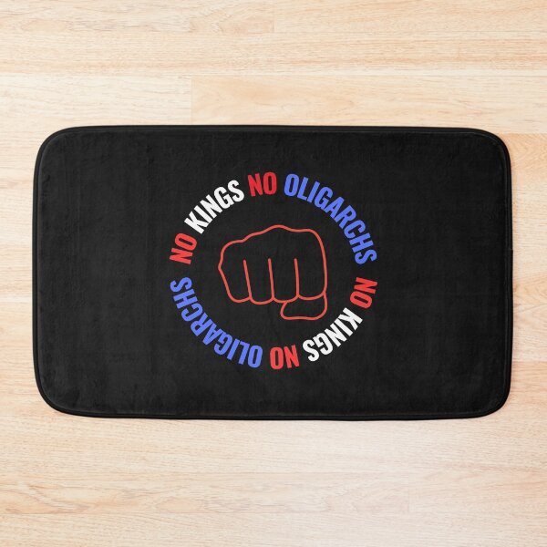 Item preview, no kings no oligarchs designed and sold by TEEJAMBOREE.