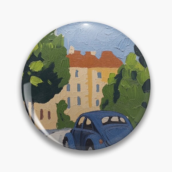 Item preview, Car | Post-impressionist painting style designed and sold by ComicsFactory.