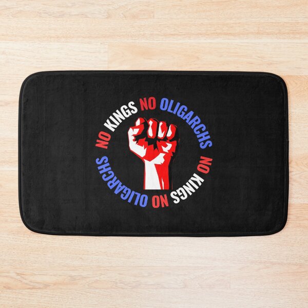 Item preview, no kings no oligarchs designed and sold by TEEJAMBOREE.