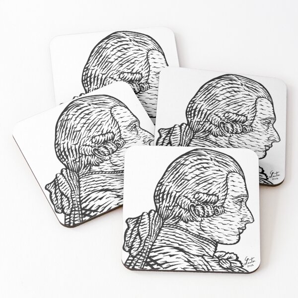 Item preview, MARQUIS DE SADE ink portrait .2 designed and sold by lautir.