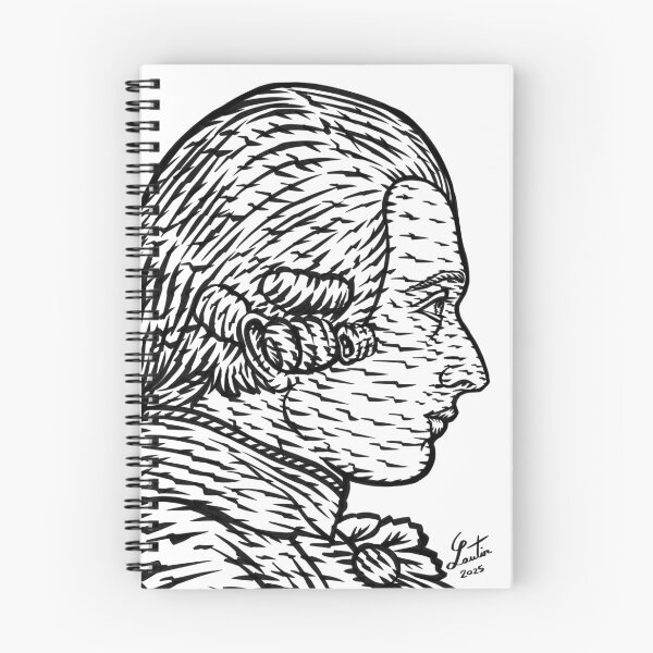 Item preview, MARQUIS DE SADE ink portrait .2 designed and sold by lautir.