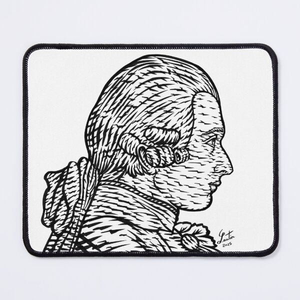 Item preview, MARQUIS DE SADE ink portrait .2 designed and sold by lautir.