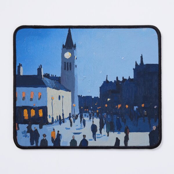 Item preview, Cardiff | Post-impressionist painting style designed and sold by ComicsFactory.