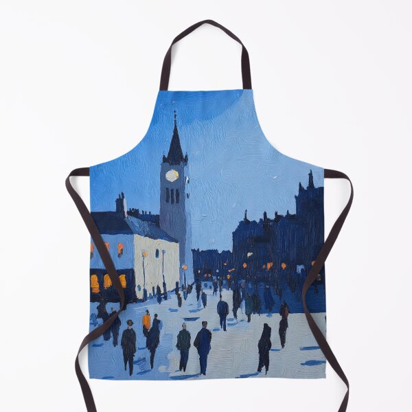 Item preview, Cardiff | Post-impressionist painting style designed and sold by ComicsFactory.